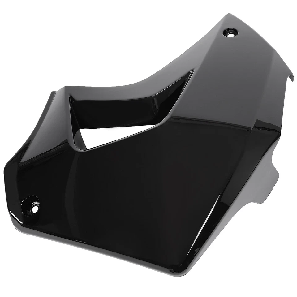 2 piezas cubiertas de radiador izquierda y derecha pintadas de negro para Kawasaki KLR650 2008-2018 Foto 4 de 4