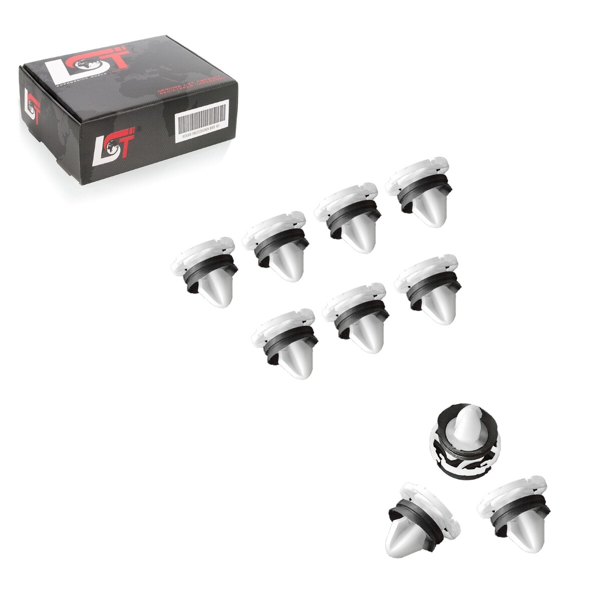 10X For Citroen Berlingo C3 C5 C-Elysee Door Panel Clips