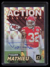 2021 Donruss Action All Pros Autographs 16 Tyrann Mathieu Auto 20/25