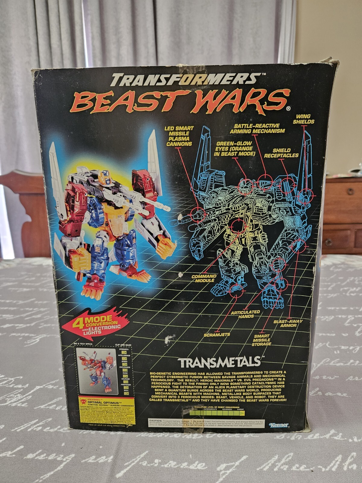 Haspro Transformers Optimal Optimus Beast Wars Action Figure