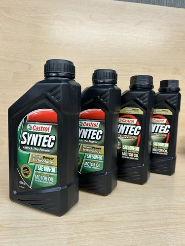 4 PAK Castrol 1QT 10W30 Syntec Power Technology Motor Oil. Full Synthetic