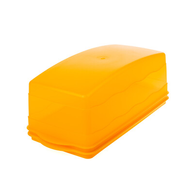 Tupperware Junge Welle Kastenkuchenbehälter orange Kuchen Kastenkuchen J29
