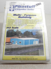 HO-WAREHOUSE MULTI-PURPOSE BUILDING. KIT 5-1/2" X 8-1/4"