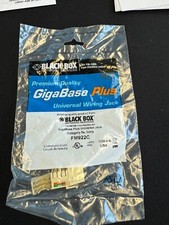 Black Box FM922C25PAK PACK OF 25 GIGABASE PLUS CAT5E JACKS UNIVERSAL