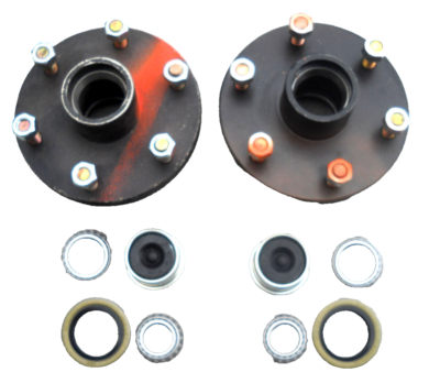 Dexter Trailer Idler Hub Assembly For 3,500-lb E-Z Lube Axles - 6 On 5 - Foto 4