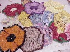 Kitchen Dishcloth Doilie thread crochet patte...