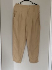 A NEW DAY HIGH RISE LINEN ANKLE PANTS