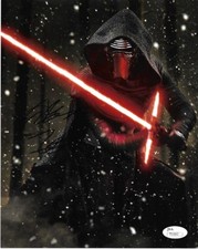 Adam Driver Star Wars Autographed Signed 8x10 Photo JSA COA #7