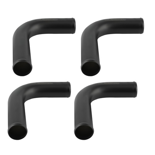 Universal DIY 8PC 2.5" BlackTurbo Intercooler Piping Pipe Kit Silicone Hoses - Picture 8 of 11