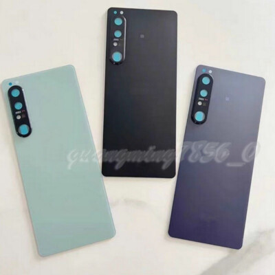 NEW Glass Battery Cover Housing+Camera Lens For Sony Xperia 1 IV XQ-CT54/XQ-CT72