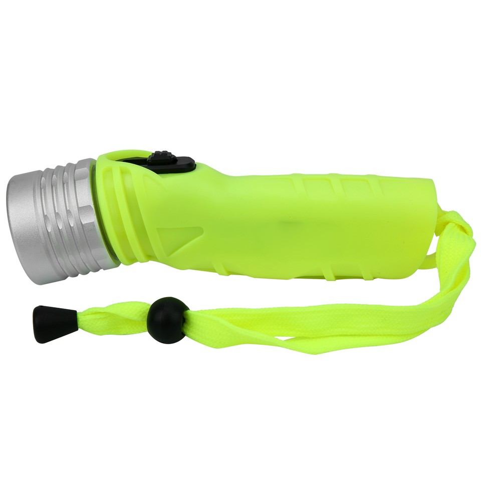 Underwater Flashlight LED Strong Light Aluminium Alloy Flashlight SNQ