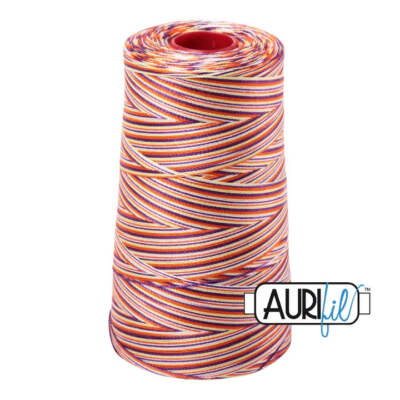 Aurifil Thread 12WT Cone Mako Cotton Solid Variegated - (1932 Yards Each)