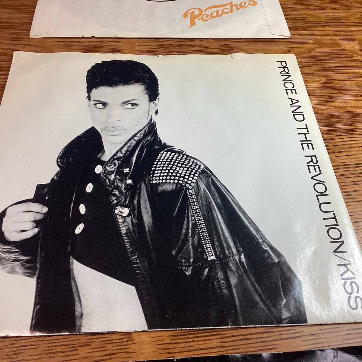Prince & The Revolutions 45 Record 6 Album Jacket Purple Rain