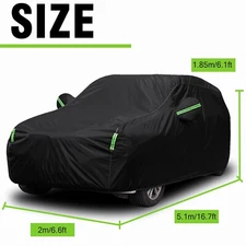 For BMW X5 Full Car Cover Outdoor Waterproof Dust UV All Weather Protection
