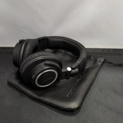 Audio-Technica ATH-M50xBT2 Black Wireless  Headphones Used From Japan Good