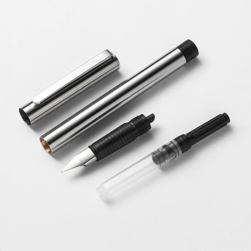 Jinhao 65 Metal Fountain Pen EF/F 0.38/0.5mm Nib Students Writing Gift Steel #cp - Picture 6 of 8