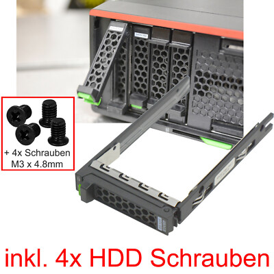 2,5'' 6,35cm FSC FUJITSU RAHMEN HDD CADDY PRIMERGY TX1330 M1 M2 M3 M4 M5 R07