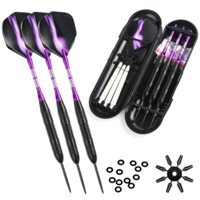 3 Stück/1 Set Tungsten Darts Profi 22g Tungsten Steel Nadelspitze