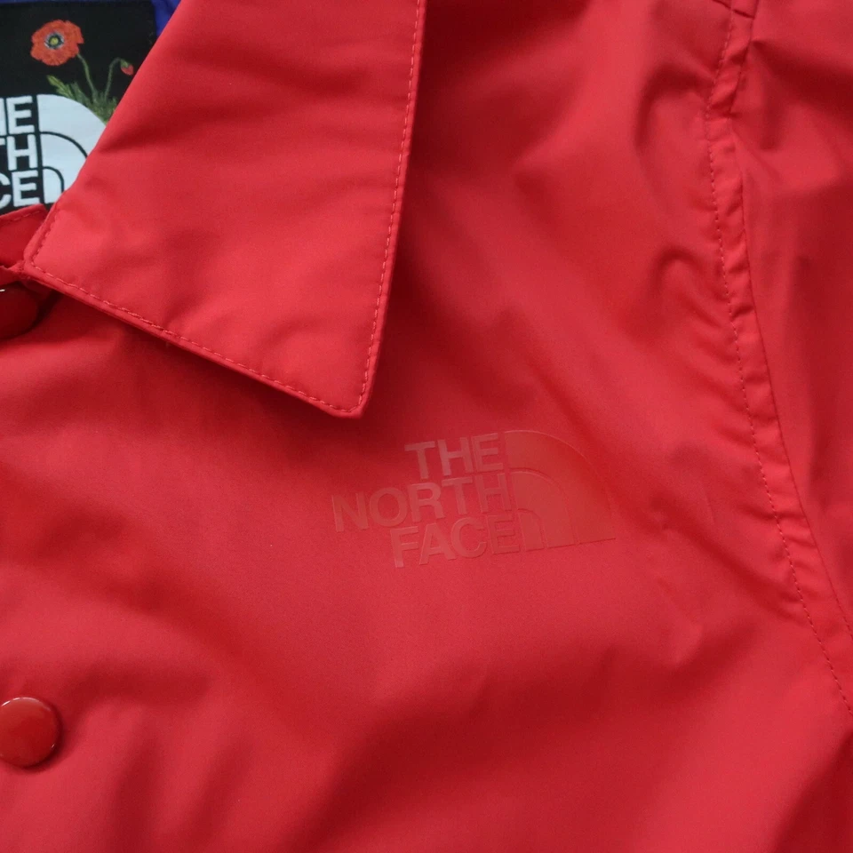 North Face x Nordstrom Olivia Kim Coaches Jacket Flower Floral Red - Image 4 of 4