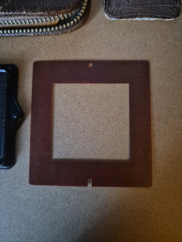 Rollei Mask Set 16 4×4 cm Focus Screen & Direct View Masks Only - Rolleiflex T - Image 4 of 4