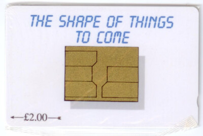 Manx Telecom Isle of Man The Shape of Things to Come £2 Telefonkarte Neu Mint