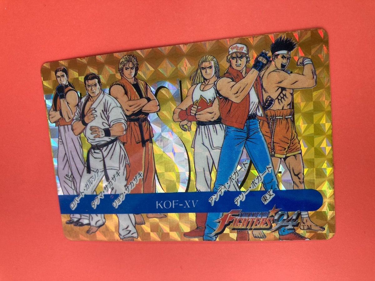 KING OF FIGHTERS94 カードダス The King Of Fighters 94 Fatal Fury Card TCG Japanese SNK 1994 holo