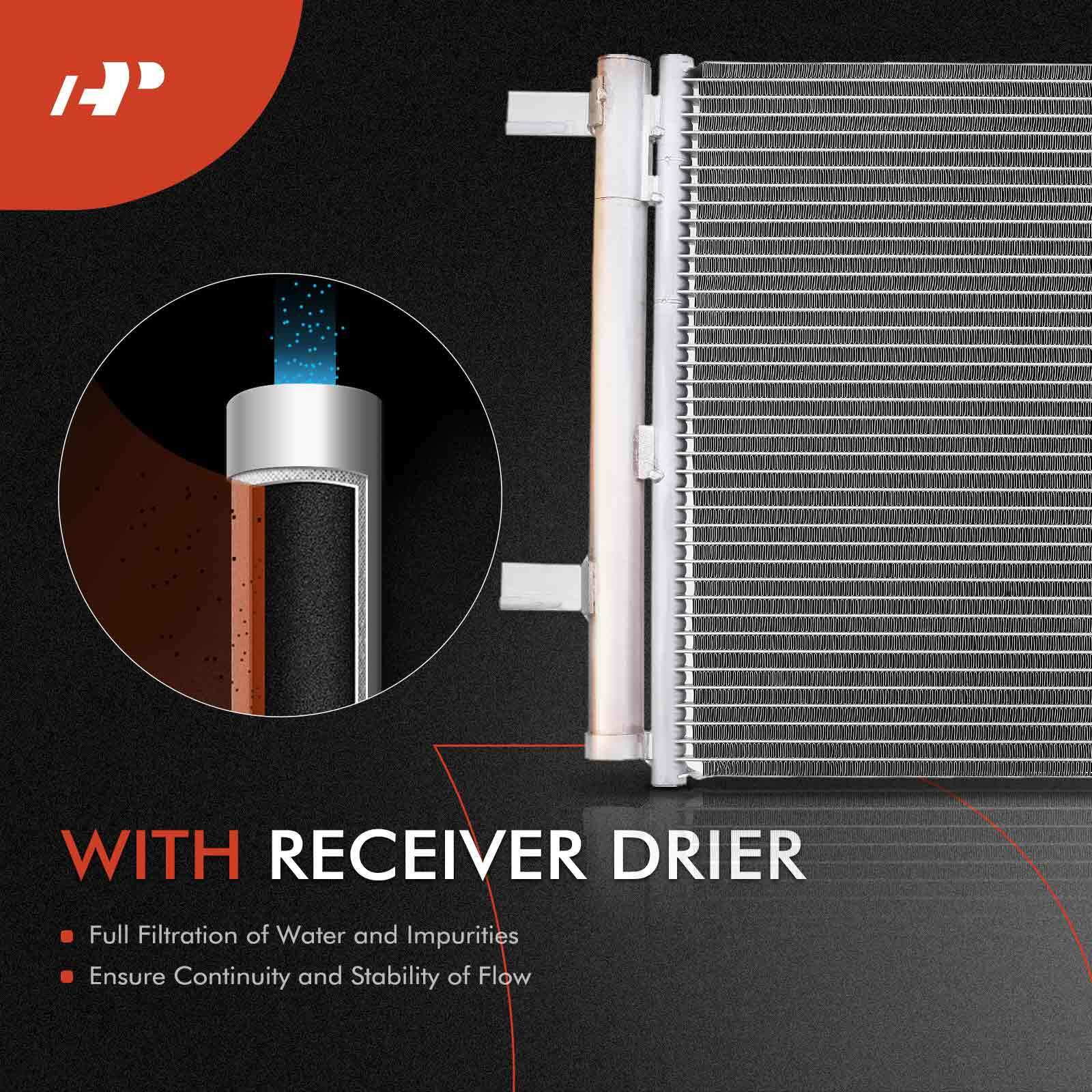 AC Condenser & Single Cooling Fan Assembly Kits for Buick Verano