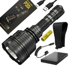 COMBO: NITECORE P30i Rechargeable Flashlight ...