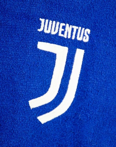 JUVE BATHROBE KID BABY SPONGE BLUE 6-8 YEARS - Picture 2 of 2
