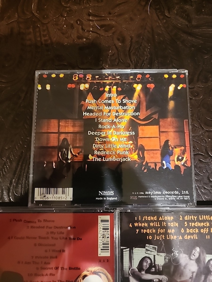 Jackyl Night of the Living Dead Push Comes To Shove Self Titled 3