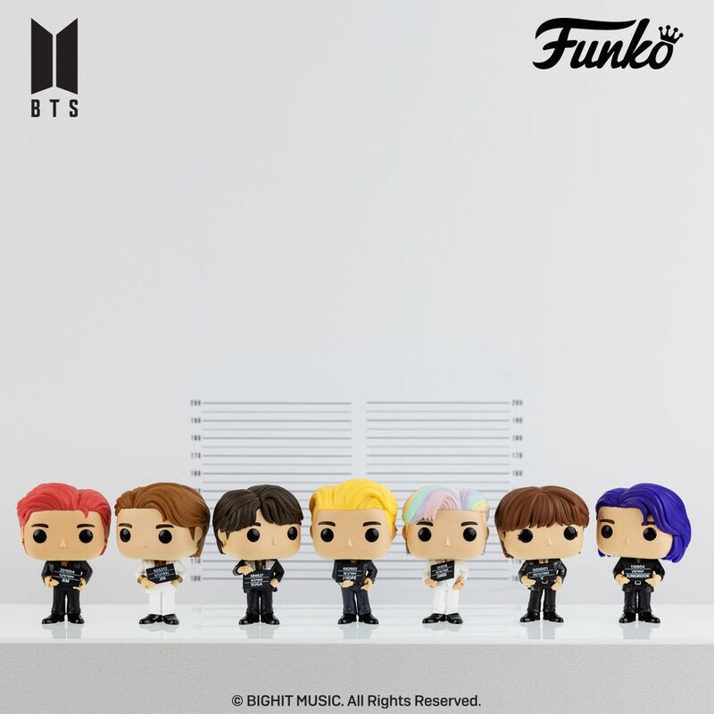 FUNKO POP BTS-BUTTER RM,JIN,SUGA ,J HOPE JIMIN, V & JUNG KOOK