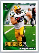 John Kuhn 2011 Topps Super Bowl XLV Green Bay Packers #SBXLV-8