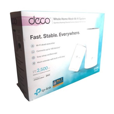 TP-Link Deco E3 - AC1200 - Whole Home Mesh Wi-Fi System 3 Bedroom