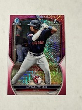 2023 Bowman Chrome - Prospects Victor Izturis #BCP-175 Pink Mojo Refractor /199