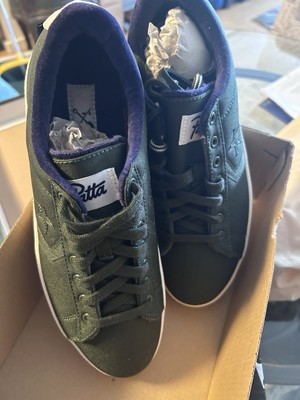 RARE X Converse X PATTA ALL STAR PRO LEATHER FS OX RO 133162C SZ 9.5 BNIB