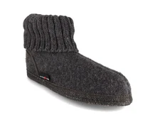 HAFLINGER Slipper Boot | Karl, Anthracite