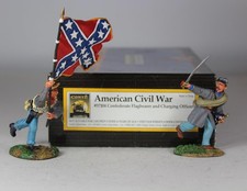 Conte American Civil War ACW Confederates Officer  Flagbearer 57104