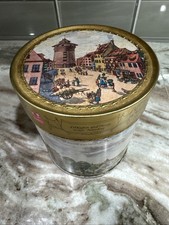 Lebkuchen Schmidt German Gingerbread Cookie Holiday Tin Nurnberg, Germany 507033