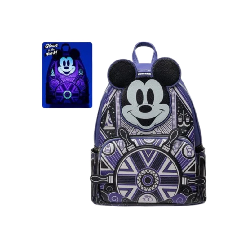 Sac à dos Art déco Mickey Mouse LOUNGEFLY - Photo 1/1