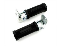 FußRasten Klappbar 12Mm Schwarz FüR ZüNdapp Gts, Ks, Cs, Cx, Zd, C 50 Sport,