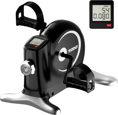 Pedaltrainer Senioren Bewegungstrainer Tischfahrrad LCD Display Beine Arme Reha