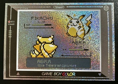 PIKACHU VS ABRA BATTLE - POKEMON CHIBI EVOLUTIONS 2026 RETRO HOLO