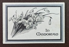 1943 Samuel George Eastman Combe Martin Churchyard Funeral Memorial Card