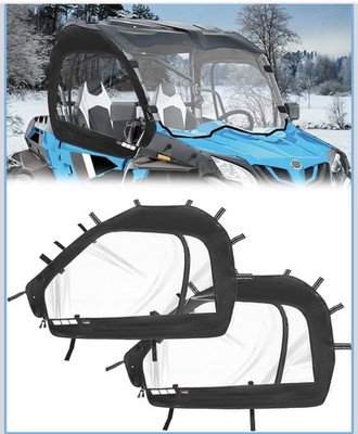 StarknightMT ZForce Cab Enclosure, Soft Upper Doors with Zippered Windows