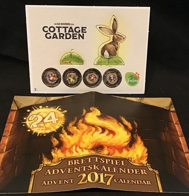 2017 Brettspiel Advent Calendar Promo #24 Cottage Garden Easter Bunny ~ OEJ