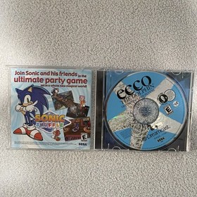 SEGA Ecco the Dolphin: Defender of the Future Dreamcast w/ Sonic Insert, E, 2000