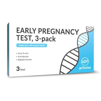Früher Schwangerschaftstest 3er Pack   hCG-Urintest für Früherkennung