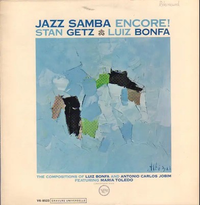 Stan Getz / Luiz Bonfa Jazz Samba Encore! Verve Vinyl LP 33 RPM EX 1963