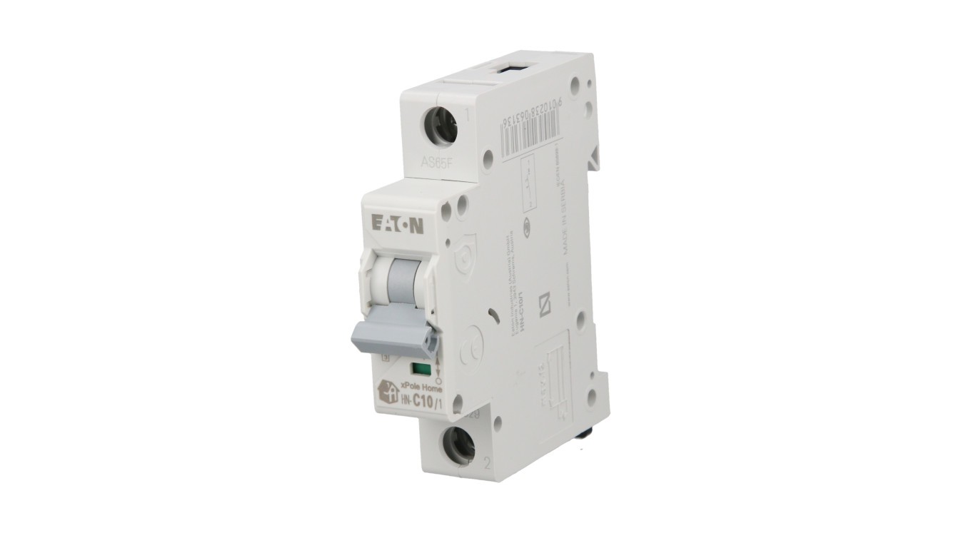 1P C 10A Overcurrent Switch 6kA AC xPole Home HN-C10/1 194829
