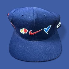 90s Nike Peace Nike and Air Jordan Love Rare Vintage SnapBack Hat